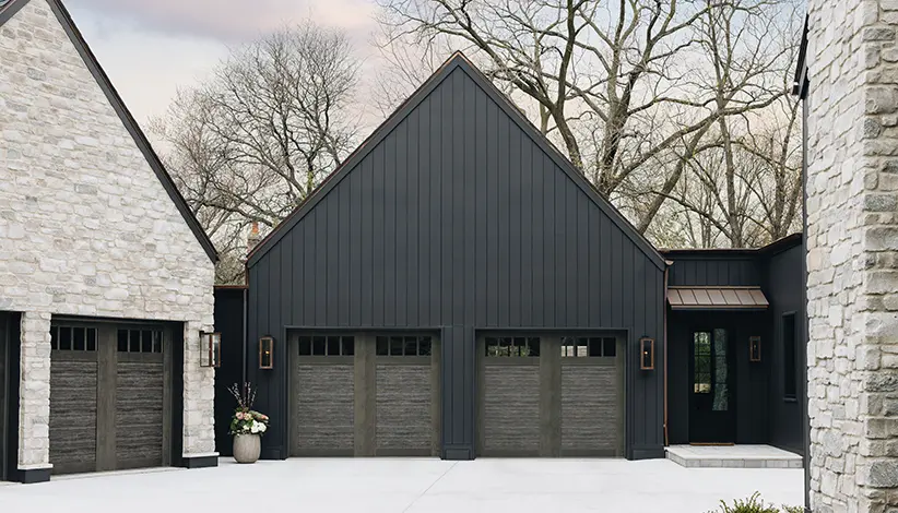 traditional garage doors
